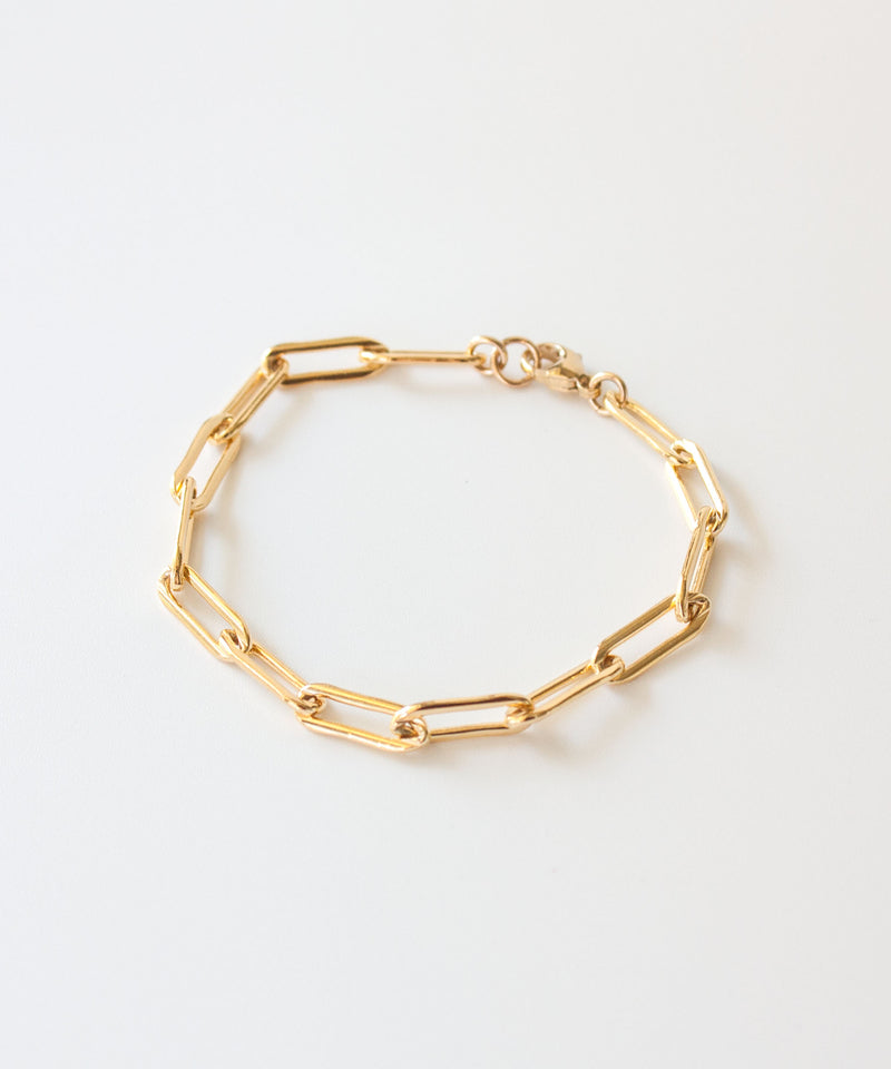 Karma Essential Gold Link Bracelet