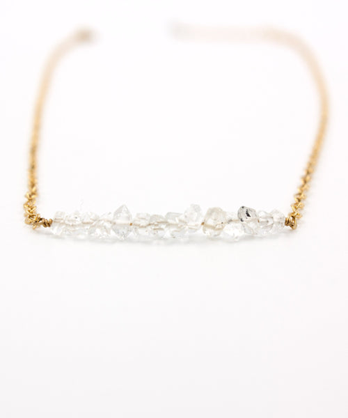 Rainey Herkimer Diamond Necklace