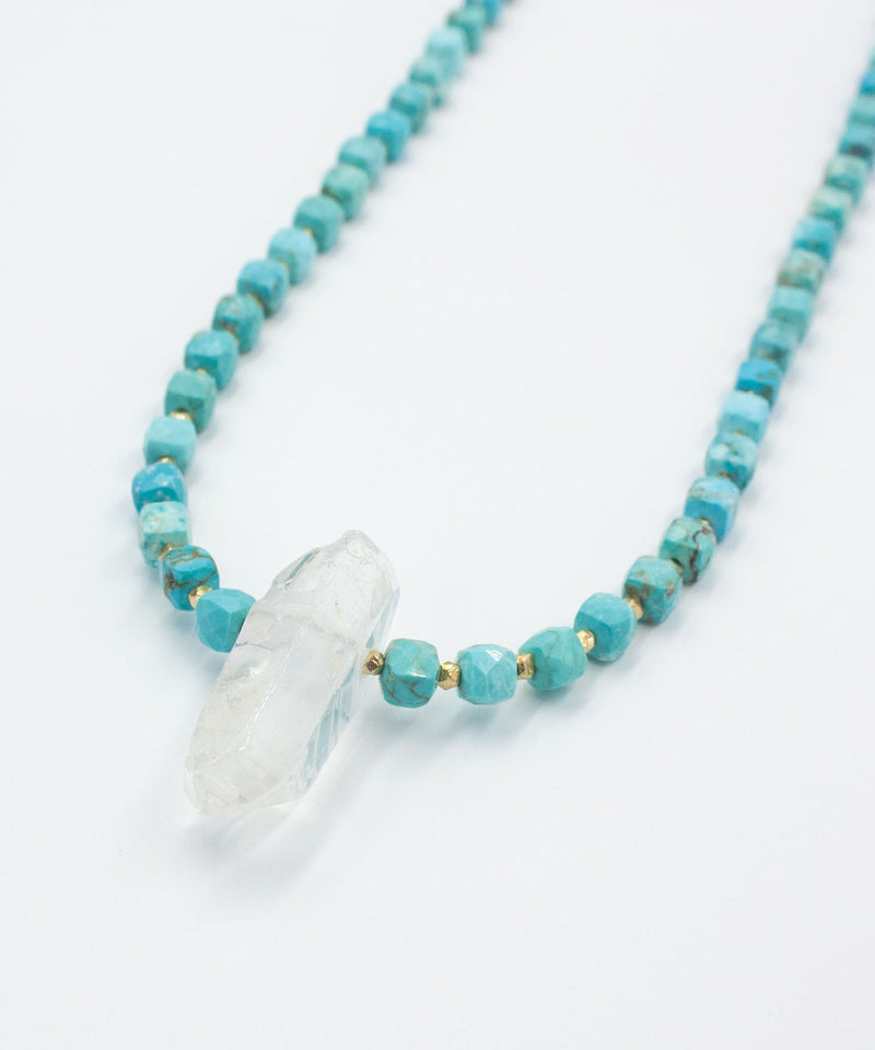 Shani Luxe Boho Crystal Necklace