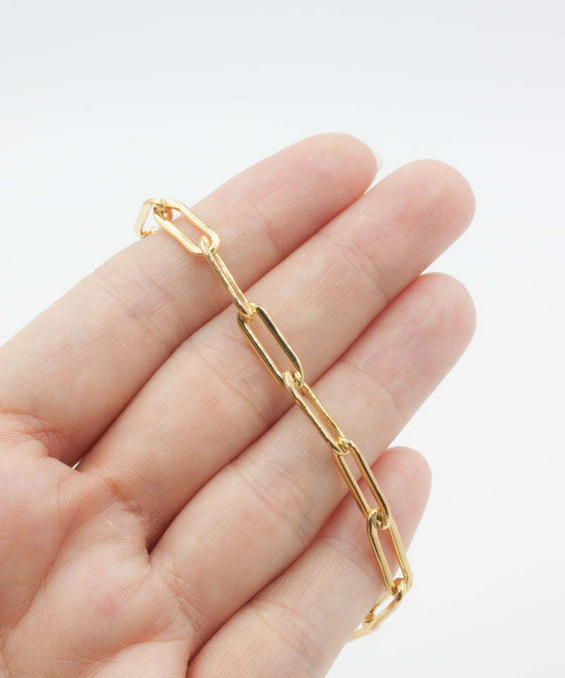 Karma Essential Gold Link Bracelet