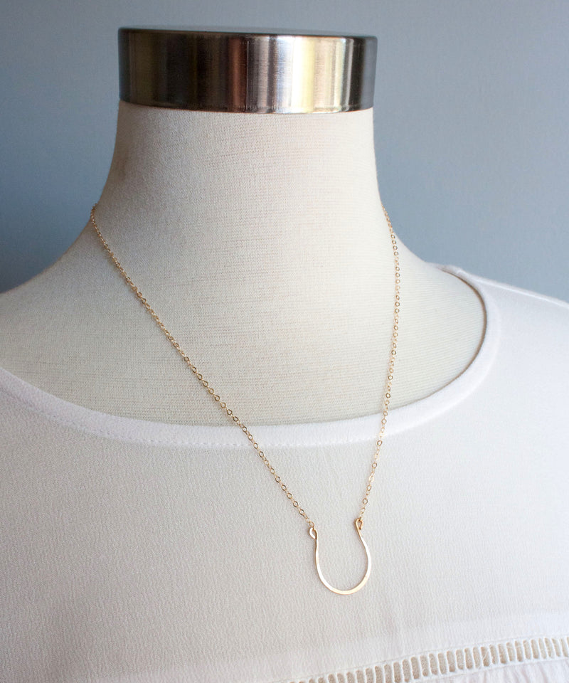 Felicity Small Arc Necklace