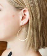 Olivia Petite Teardrop Earrings 1.75"