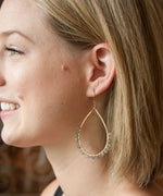 Sirena Teardrop Earrings | Labradorite