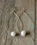 Kaia Pearl Teardrop Earrings