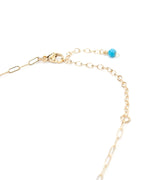 Lyra Banded Gemstone Necklace | Turquoisei