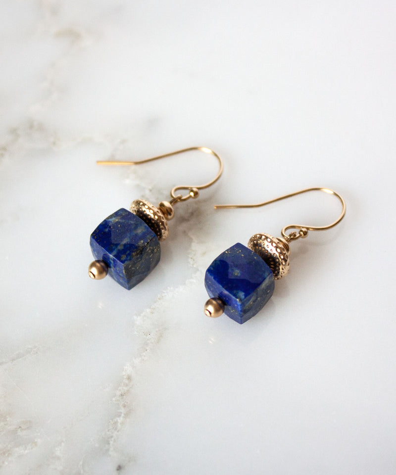 Adele Gem Drop Earrings