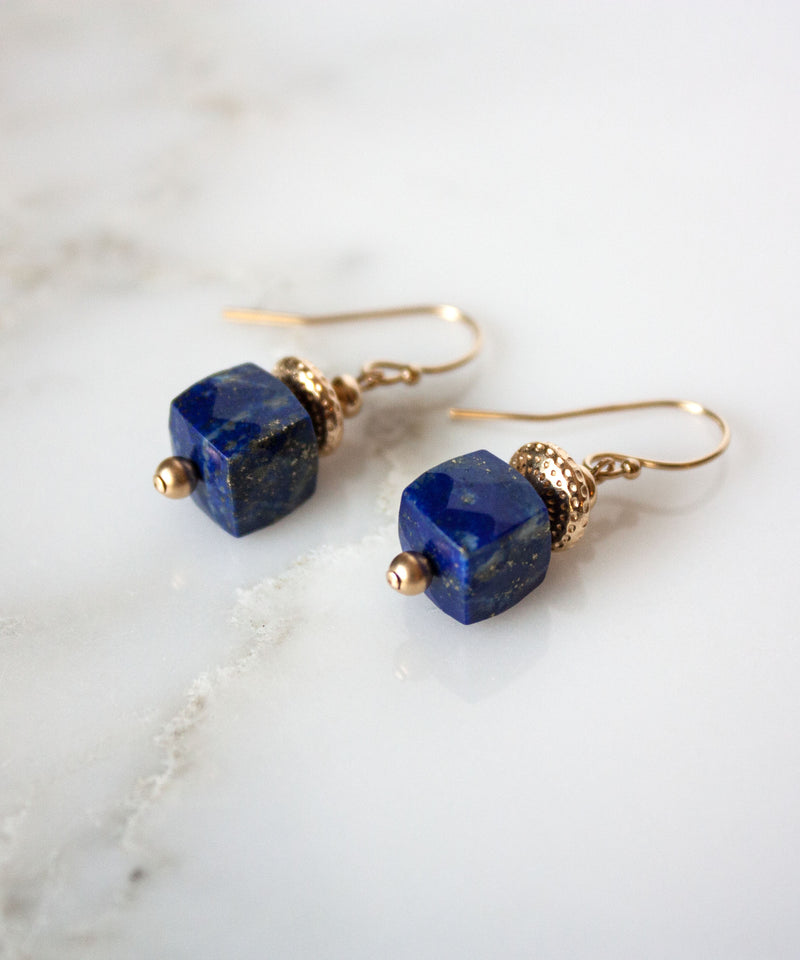 Adele Gem Drop Earrings
