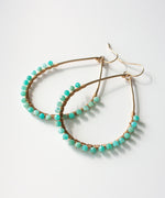 Sirena Teardrop Earrings | Amazonite