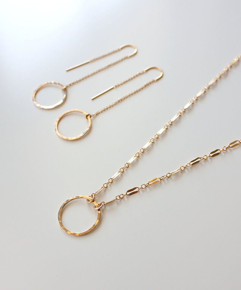 Genevieve Circle Choker Necklace – Pure Indigo Design